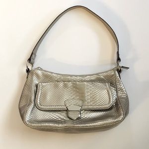 Liz Claiborne Metallic Shoulder Bag